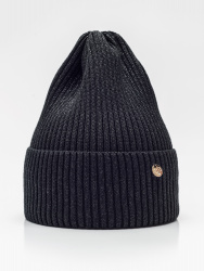 01910-42 ШАПКА "Strow" р.52 черный блеск