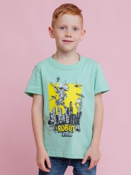 030_БК24 Футболка кор.рукав д/м ментол