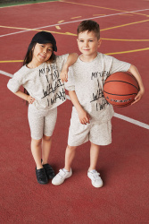 Футболка, 267-16-222, меланж