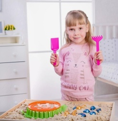 Набор для игры в песке-сортер фруктики