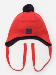 01929-42 ШАПКА "Neo" р.52 красный