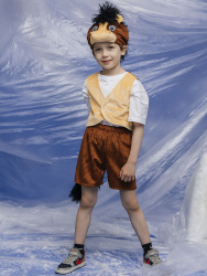 4055 к-25 Костюм для мальчика "Лошадь  Макс" (жилет, шорты, маска)