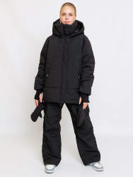 732-25з-1 Комплект для девочки «ЭРИН» черный 