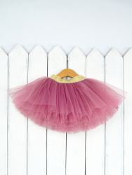 Ю5/10(М) Юбка "Мамино золотце" (цвет сухая роза) 