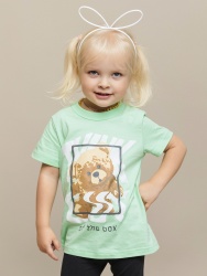 018_БК24 Футболка кор.рукав д/д салатовый 