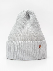 01910-42 ШАПКА "Strow"  белый блеск