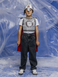 1135 к-25 Костюм для мальчика "Богатырь" (жилет) 