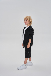 Худи на молнии, 55-24-24/1, 122 черный