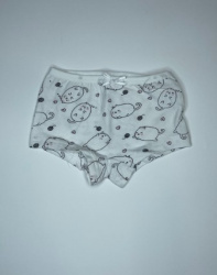 044/1_НБЛ23 Трусы д/д белый 