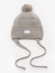 02052-52 ШАПКА "Roe" р.54 серый