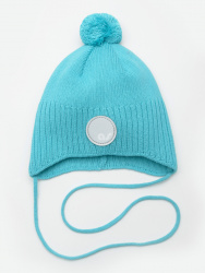 01528-22 ШАПКА "Kul" бирюзовый