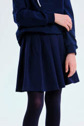 Юбка, 20-45-23/2, 146 светло синий