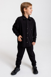 Рубашка, 345-45-23, черный