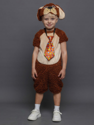 931 к-18 Песик Дружок кудрявый плюш размер 104-52