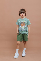 050_БК25 Футболка кор.рукав д/м хаки