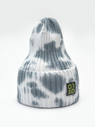 01573-22 ШАПКА "Bulbo" джинс тай-дай