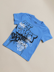 039_БК24 Футболка кор.рукав д/м синий 