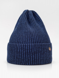 01910-42 ШАПКА "Strow" т.синий блеск