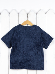 Ф142/4-К(М) Футболка (кулирка варёная/синий)